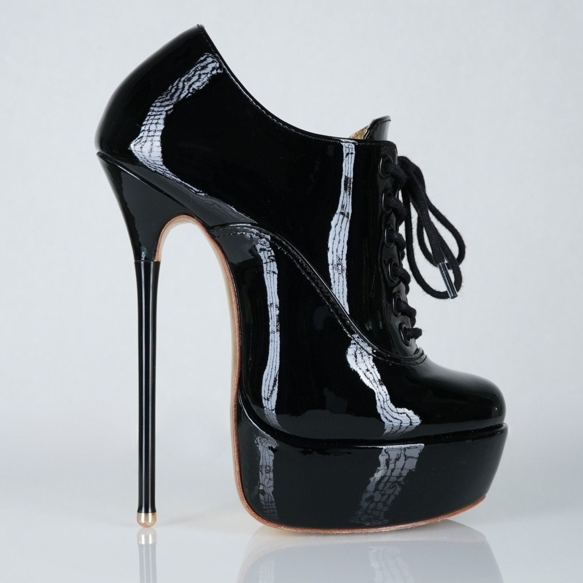 Empress Black Patent Oxfords 160mm