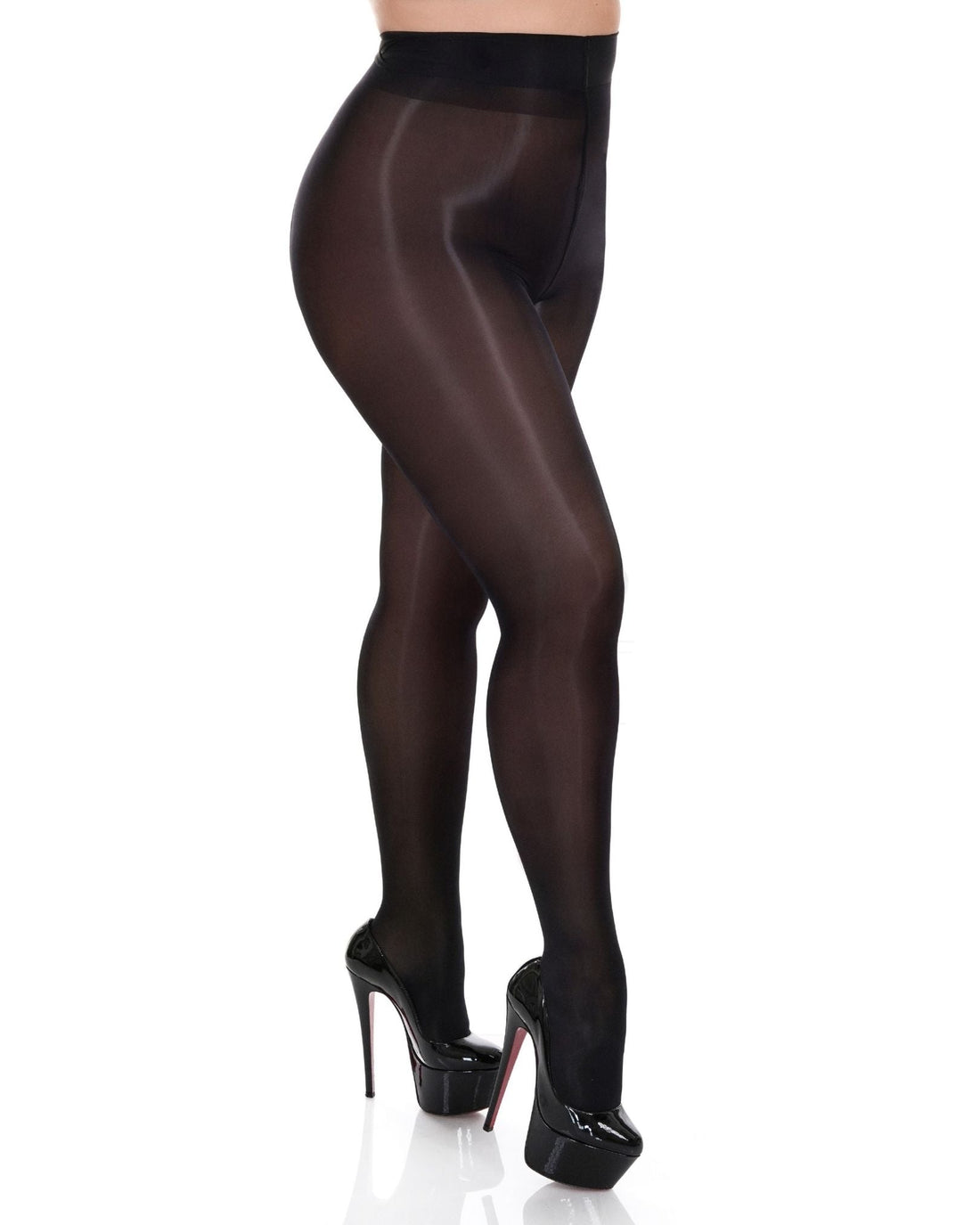 Seductive Beige Thigh-High Stockings