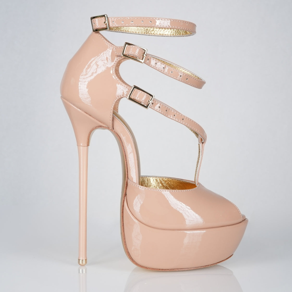 Princess_160mm_Beige_Patent_Sandals_1 - Luxe My Body