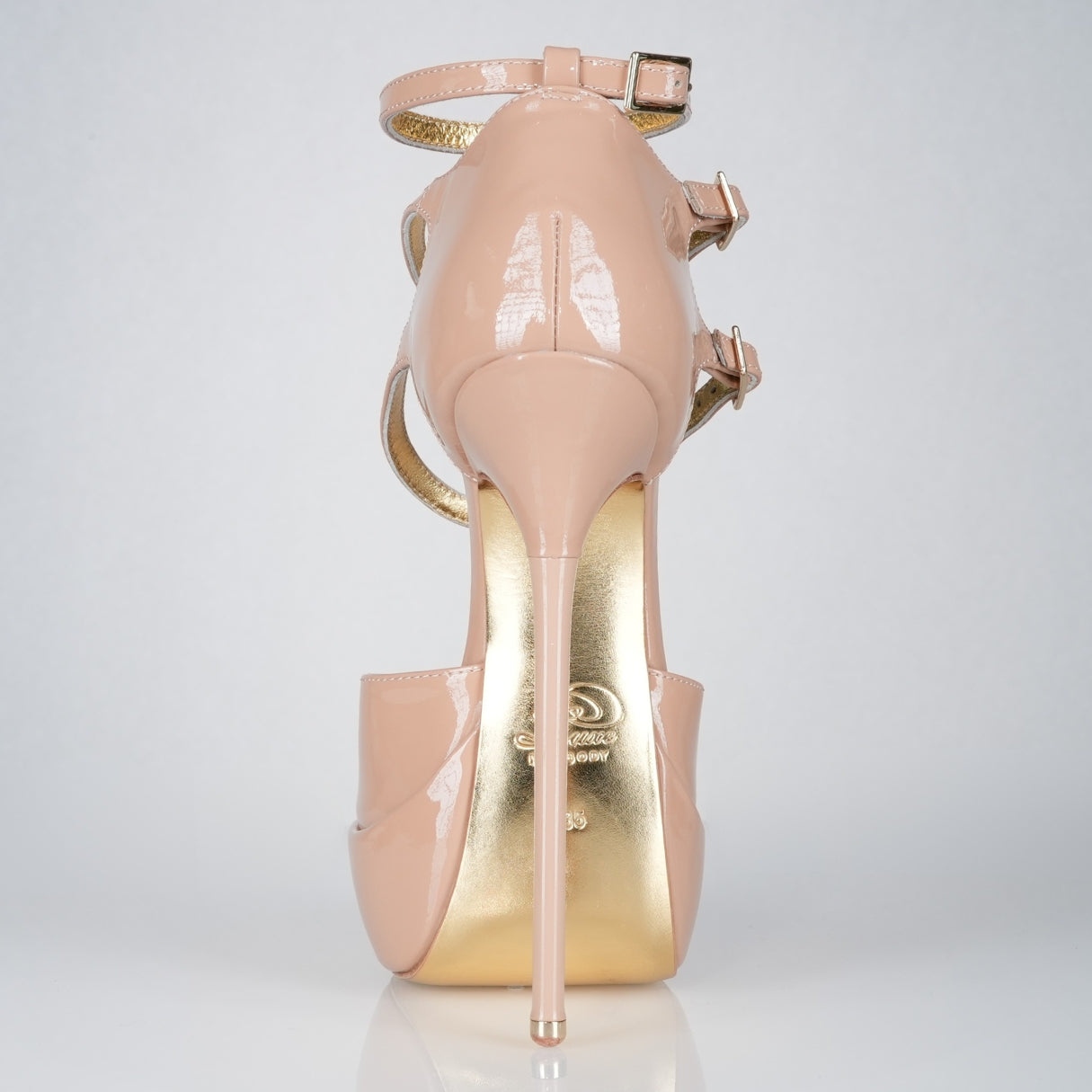 Princess_160mm_Beige_Patent_Sandals_3 - Luxe My Body