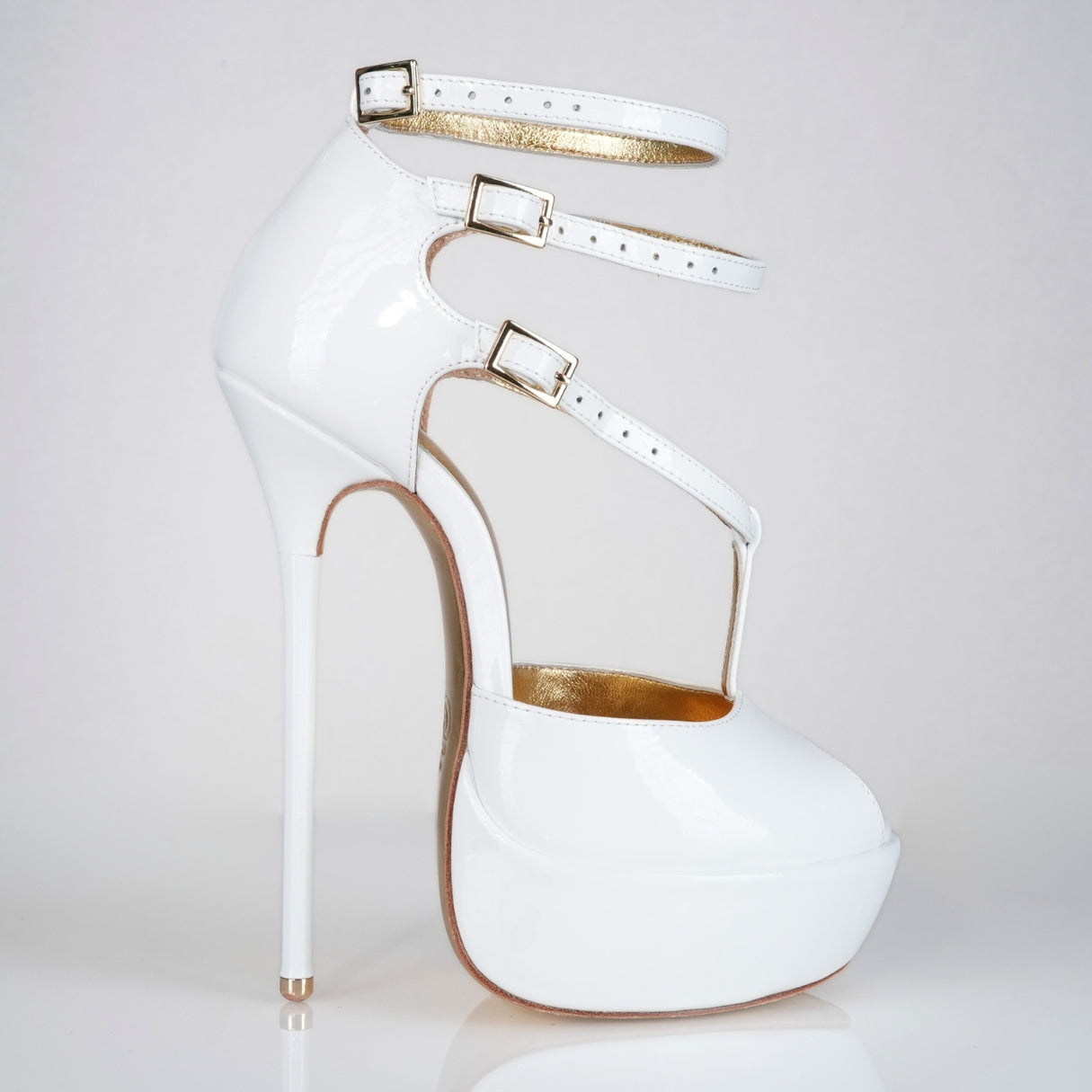 Princess_160mm_White_Patent_Sandals_1 - Luxe My Body