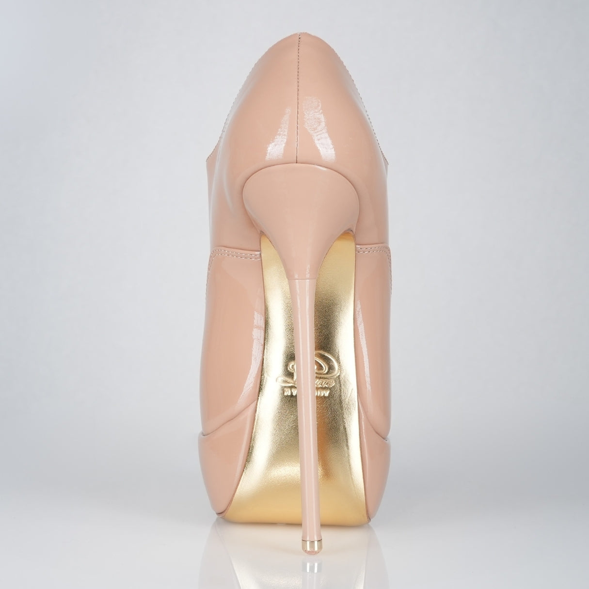 beige-patent-high-heel-oxfords-back - Luxe My Body