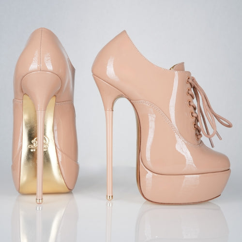 beige-patent-high-heel-oxfords - Luxe My Body