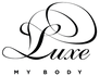 Luxe My Body header white logo.